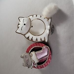 Pair Bath & Body Works Cat Car Clips